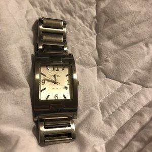 Men’s Fossil Silver Square Face Watch